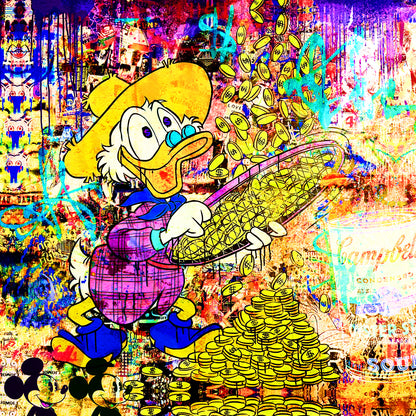 Acrylglasbild - Coin Donald