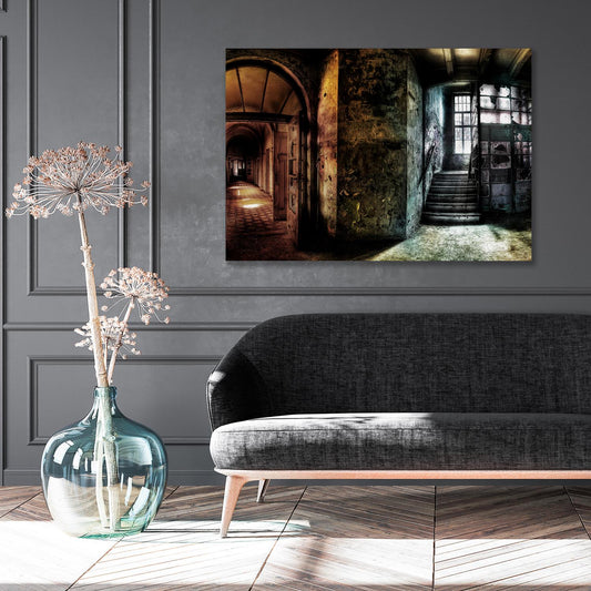 Aluminiumbild - Lostplace