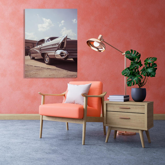 Aluminiumbild - Vintage Car