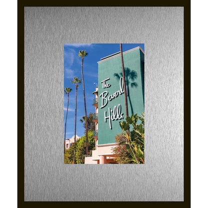 Rahmenbild mit Alupassepartout - The Beverly Hills