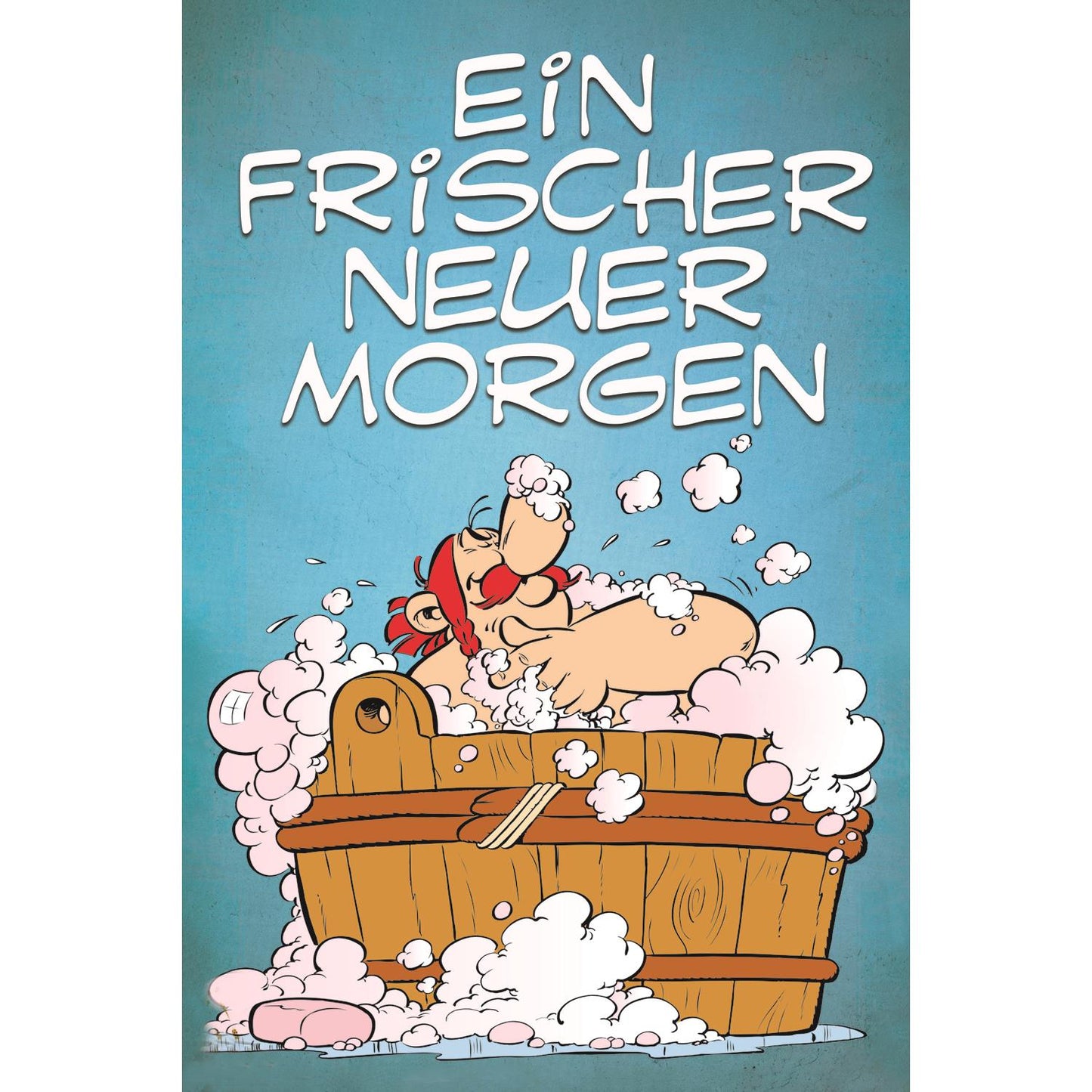 Leinwandbild - Ein frischer neuer Morgen Obelix