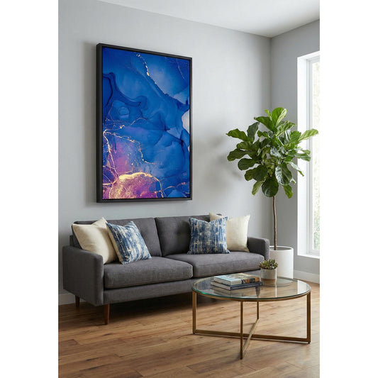 Leinwandbild mit Schattenfugenrahmen - Graphic Soul 40x60cm