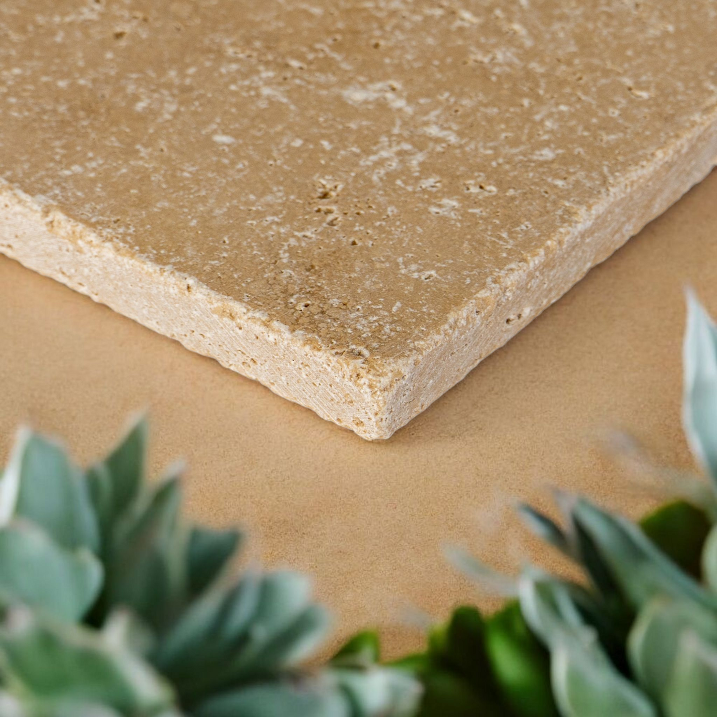 Steinuntersetzer-Set - Italienische Zitrone