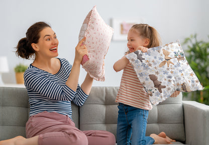 Taie d'oreiller - Petits animaux affairés