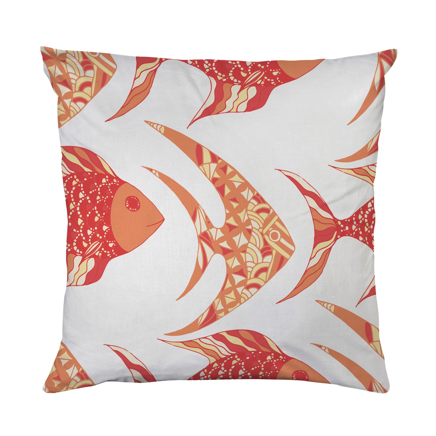 Kissenbezug - Rote Fische
