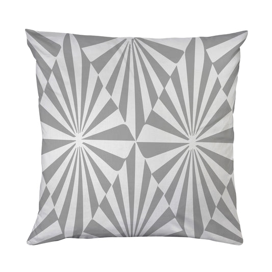 Kissenbezug - Grau und Weiß Muster
