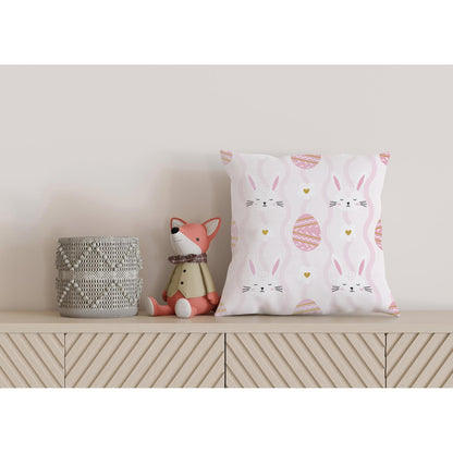 Kissenbezug - Hasen und Osterei