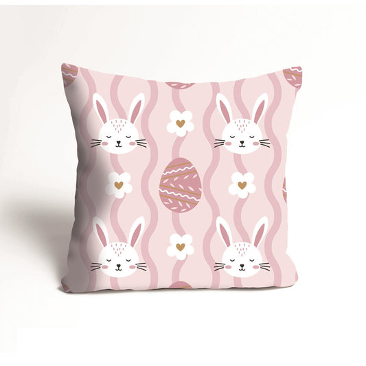Kissenbezug - Hasen und Osterei