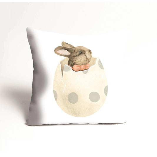 Kissenbezug - Hase in Ei