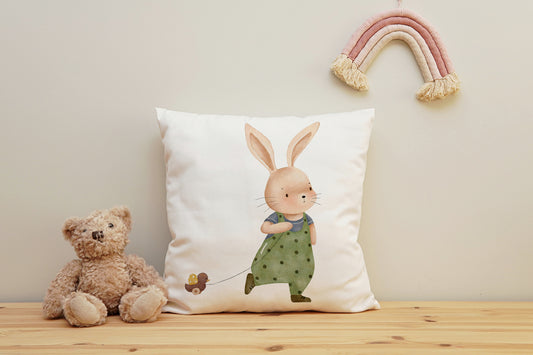 Kissenbezug - Duck and Bunny