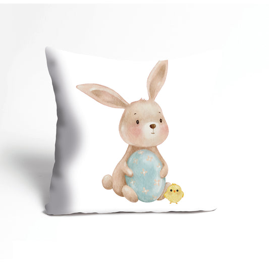 Kissenbezug - Hase mit Küken