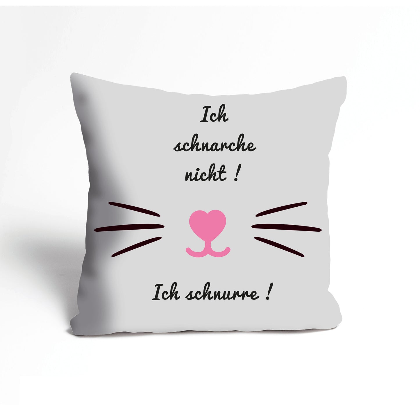 Kissenbezug - Ich schnarche nicht, ich schnurre