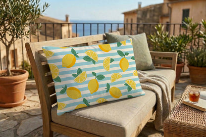 Outdoor Kissenbezug - Zitronenscheiben
