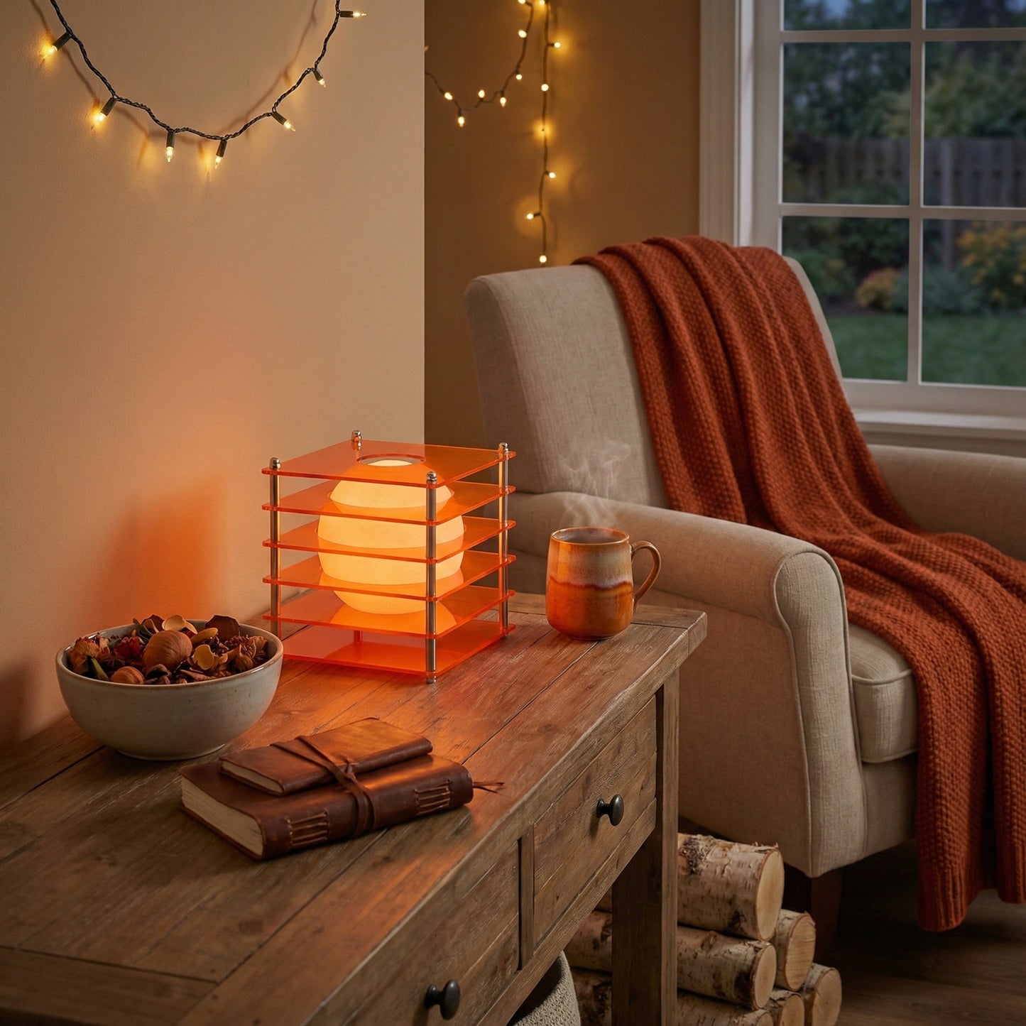 LED Mondlampe in verschiedenen Farben