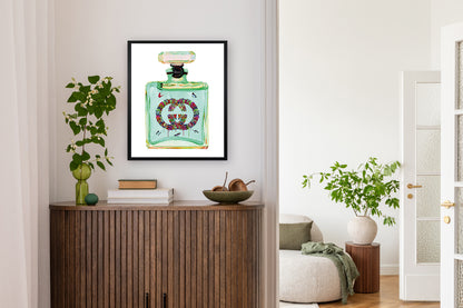 Rahmenbild - Green Perfume GG Wohnbeispiel