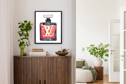 Rahmenbild - Luxury Perfume LV Wohnbeispiel