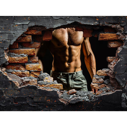 Spritzschutz - Hot Man