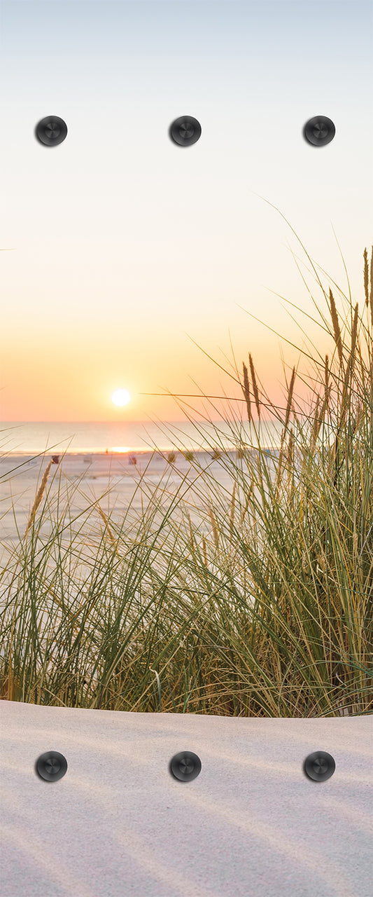 Garderobe - Sonnenuntergang auf Sylt