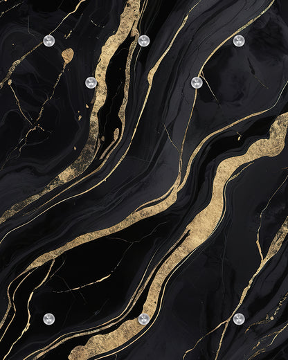 Garderobe - Black and Gold Liquid