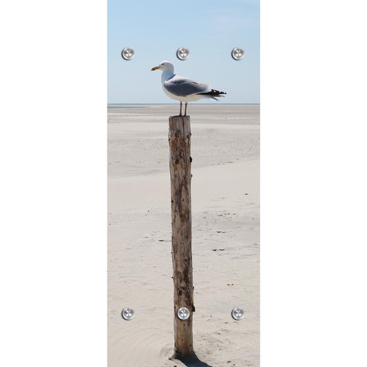 Garderobe - Möwe auf Stamm