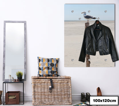 Garderobe - Möwe auf Stamm