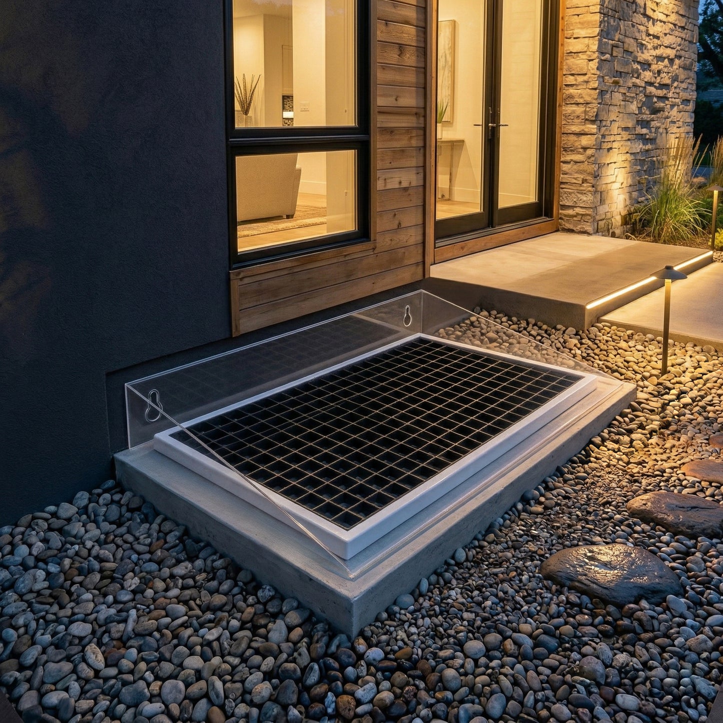 Light shaft cover