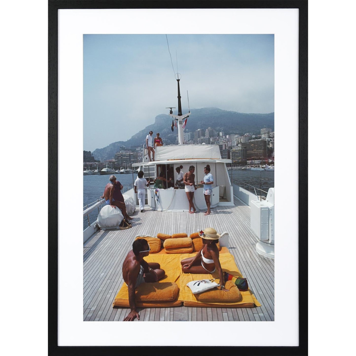 Slim Aarons - Scottis Yacht Detail