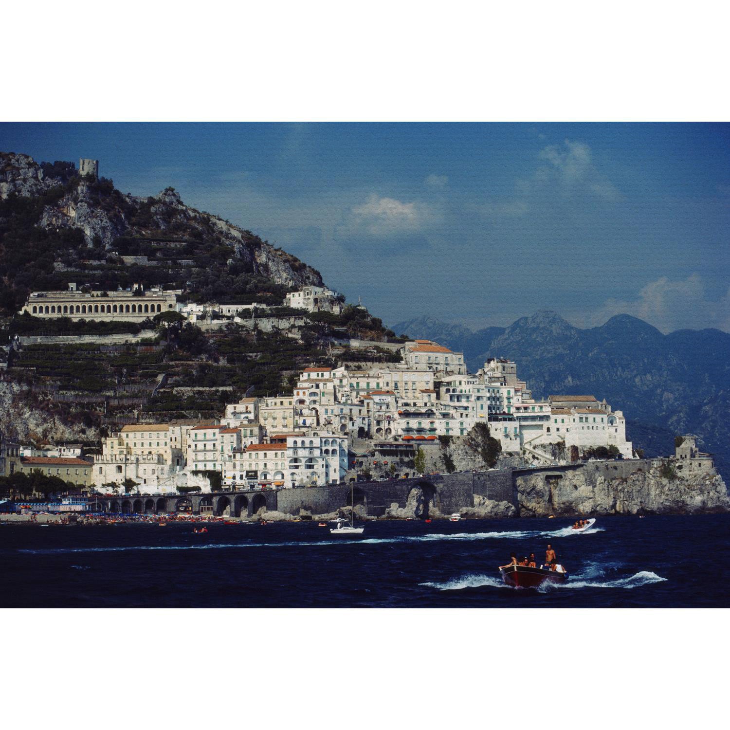 Slim Aarons - The Town Of Amalfi Detail