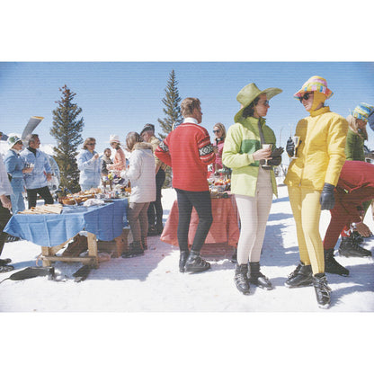 Slim Aarons - Snowmass Gathering Detail