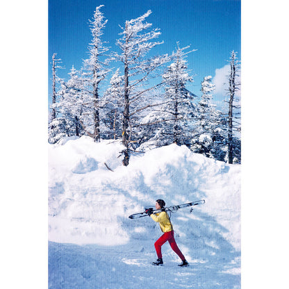 Slim Aarons - A Skier in Vermont Detail