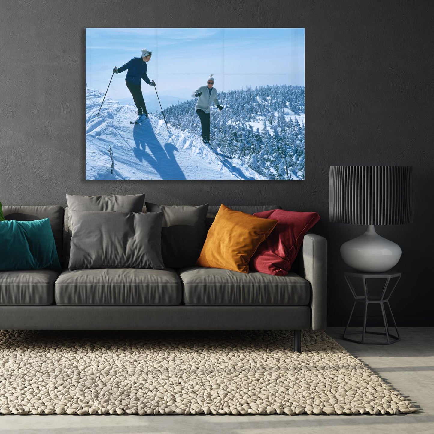 Slim Aarons - Skiers At Sugarbush Wohnbeispiel