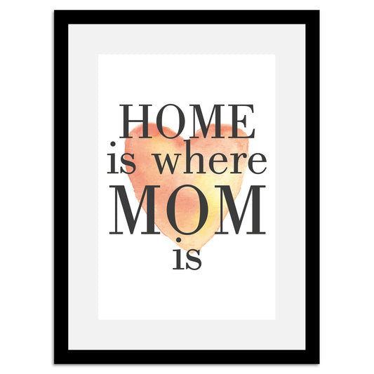 Rahmenbild - Here Is Where Mom Is