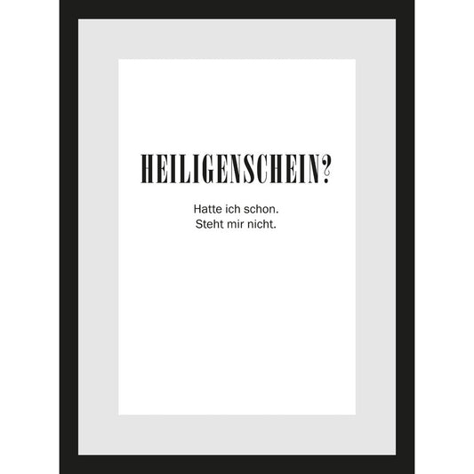 Rahmenbild - Heiligenschein?