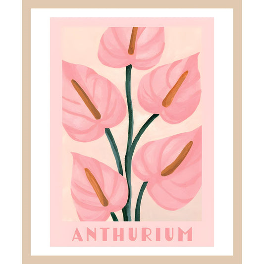 Rahmenbild -  Anthurium