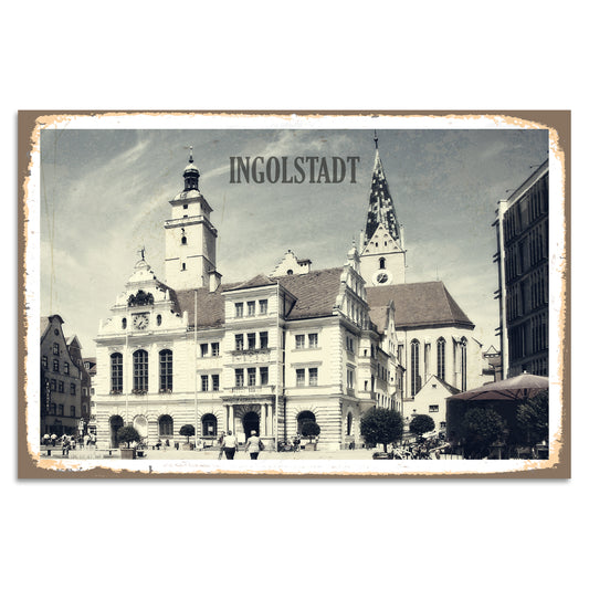 Blechschild - Ingolstadt