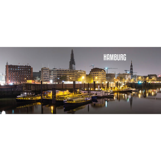 Blechschild - Hamburg