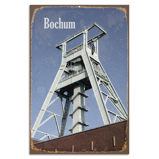 Blechschild - Bochum