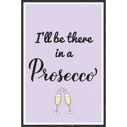 Blechschild - Prosecco